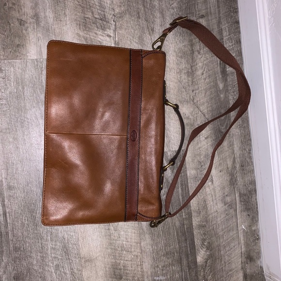 Fossil leather briefcase - Picture 4 of 5